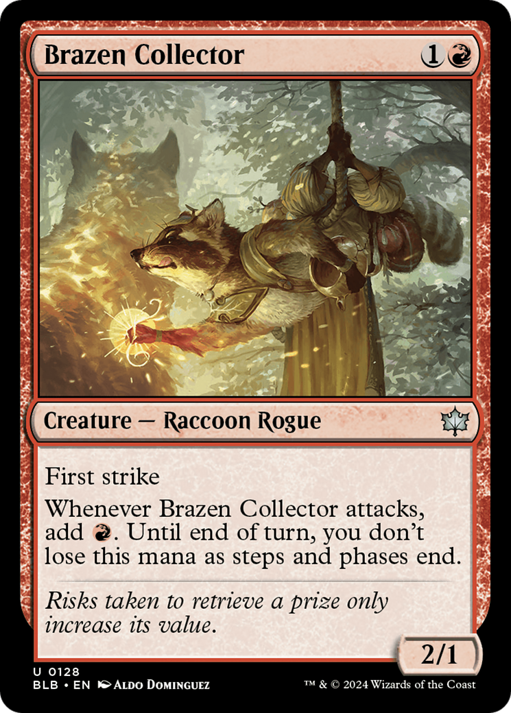 Brazen Collector [Bloomburrow] | Dumpster Cat Games