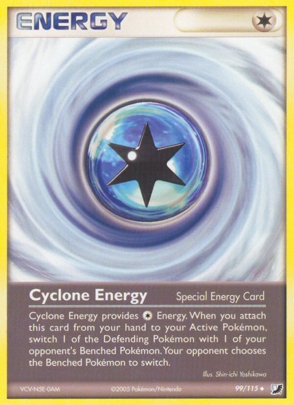 Cyclone Energy (99/115) [EX: Unseen Forces] | Dumpster Cat Games