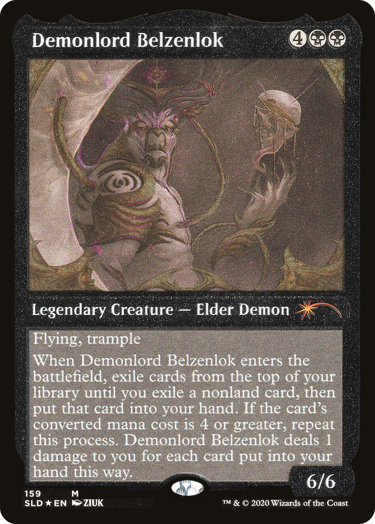 Demonlord Belzenlok (Foil Etched) [Secret Lair Drop Series] | Dumpster Cat Games