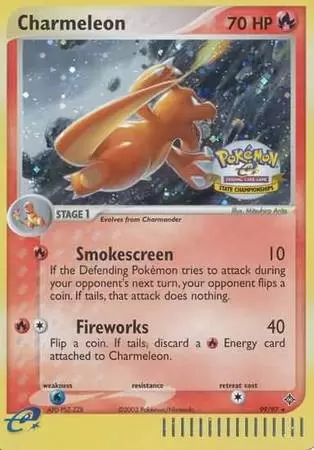 Charmeleon (99/97) (State Championships 2004) [League & Championship Cards] | Dumpster Cat Games