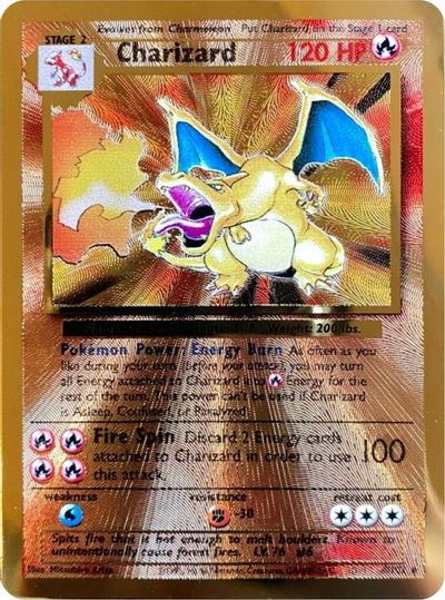 Charizard (4/102) (Celebrations Metal Card) [Celebrations: 25th Anniversary] | Dumpster Cat Games