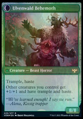 Ulvenwald Oddity // Ulvenwald Behemoth [Innistrad: Crimson Vow Prerelease Promos] | Dumpster Cat Games