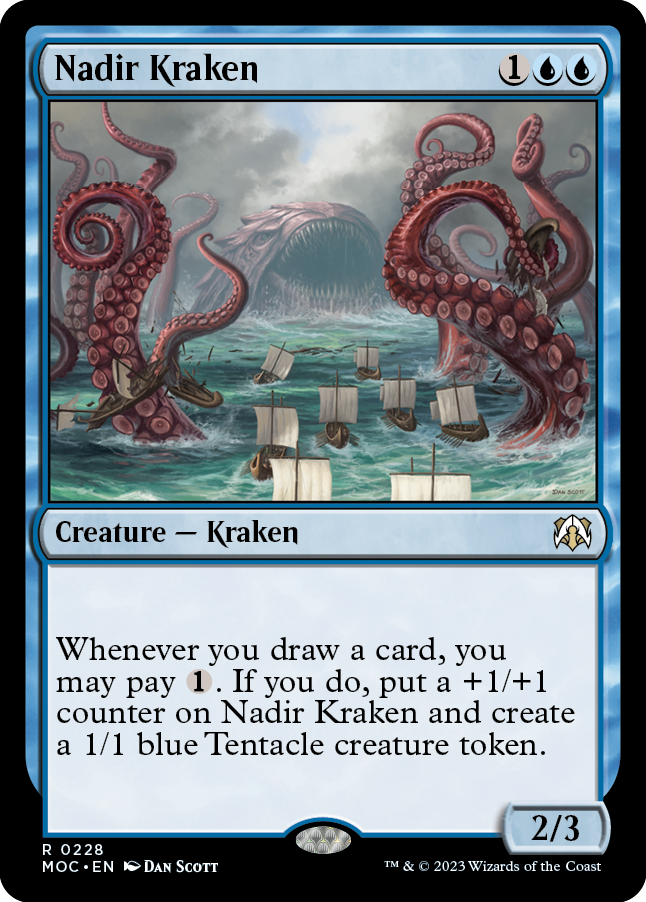 Nadir Kraken [March of the Machine Commander] | Dumpster Cat Games