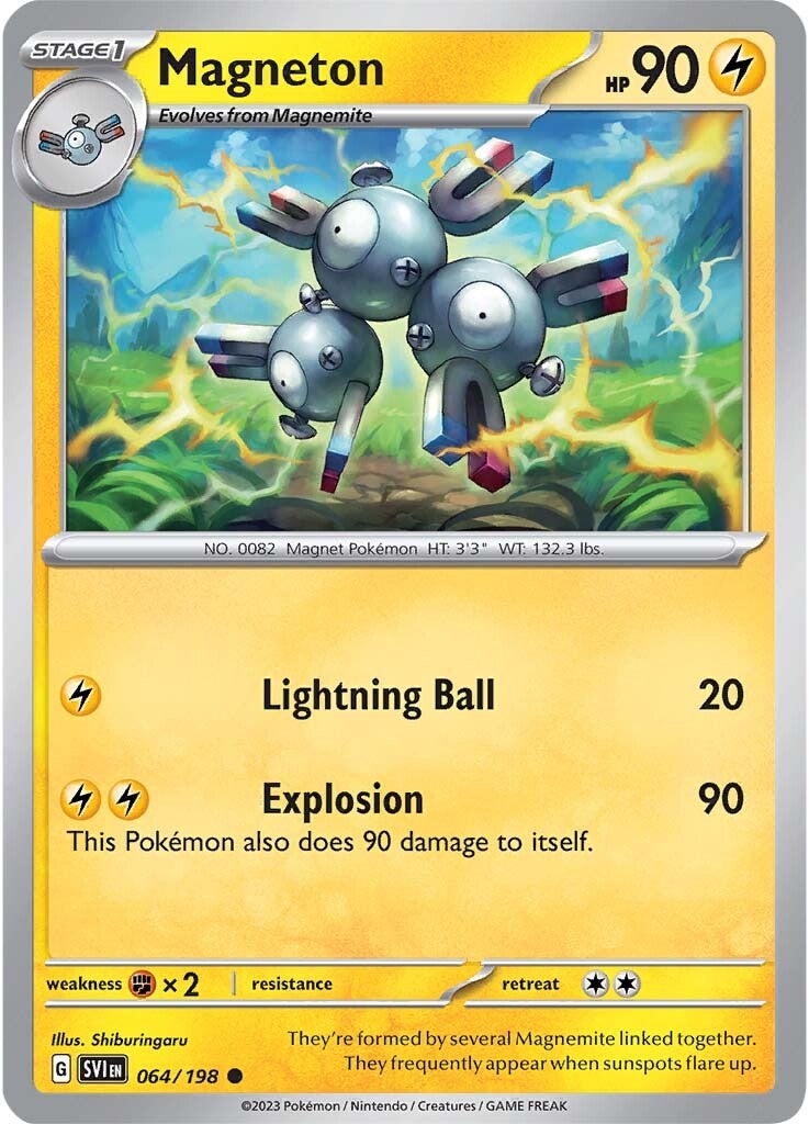 Magneton (064/198) [Scarlet & Violet: Base Set] | Dumpster Cat Games