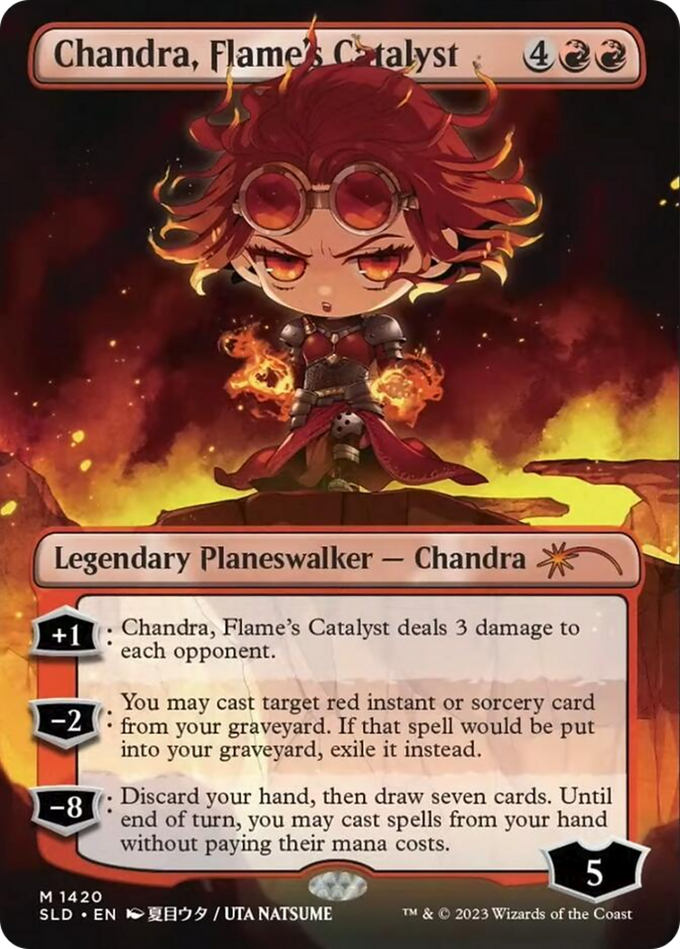 Chandra, Flame's Catalyst [Secret Lair Drop Series] | Dumpster Cat Games