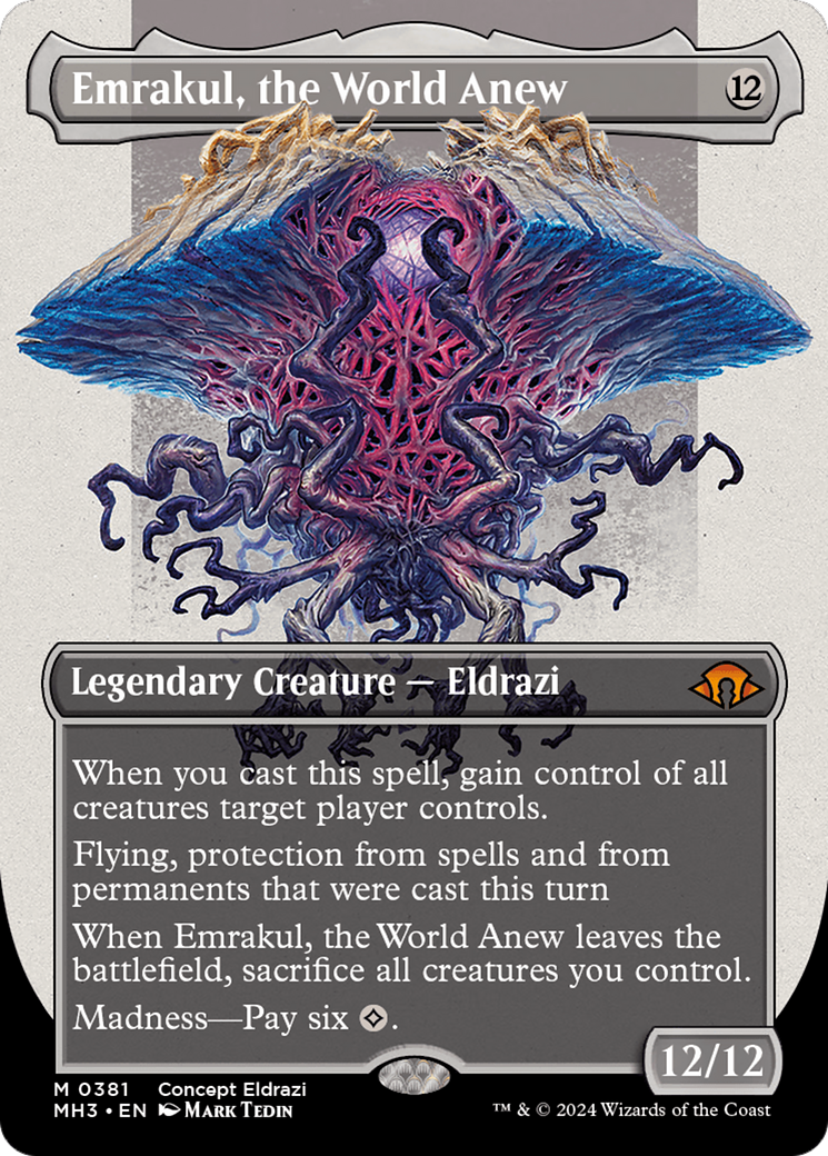 Emrakul, the World Anew (Borderless) [Modern Horizons 3] | Dumpster Cat Games