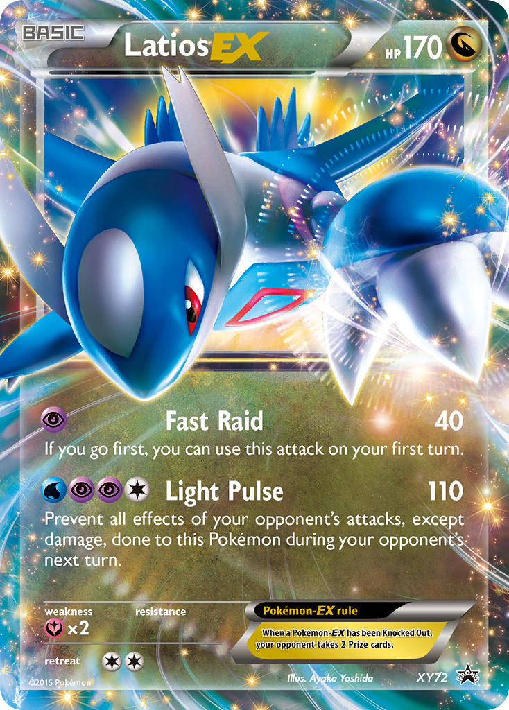 Latios EX (XY72) [XY: Black Star Promos] | Dumpster Cat Games