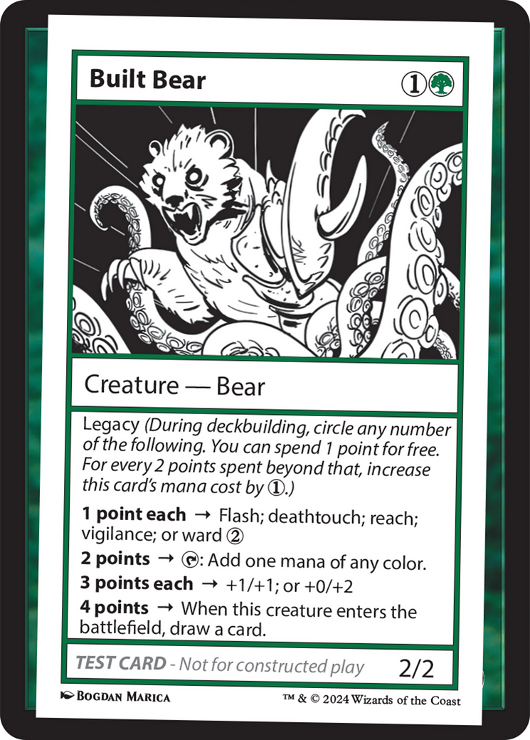 Built Bear [Mystery Booster 2 Playtest Cards] | Dumpster Cat Games