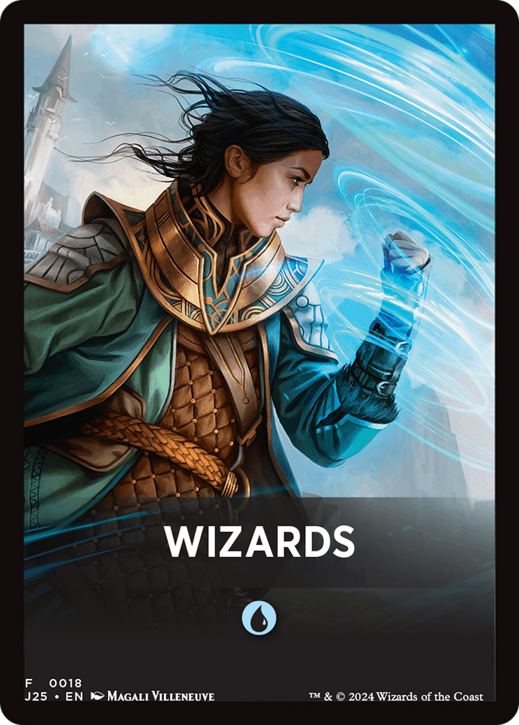 Wizards Theme Card [Foundations Jumpstart Front Cards] | Dumpster Cat Games