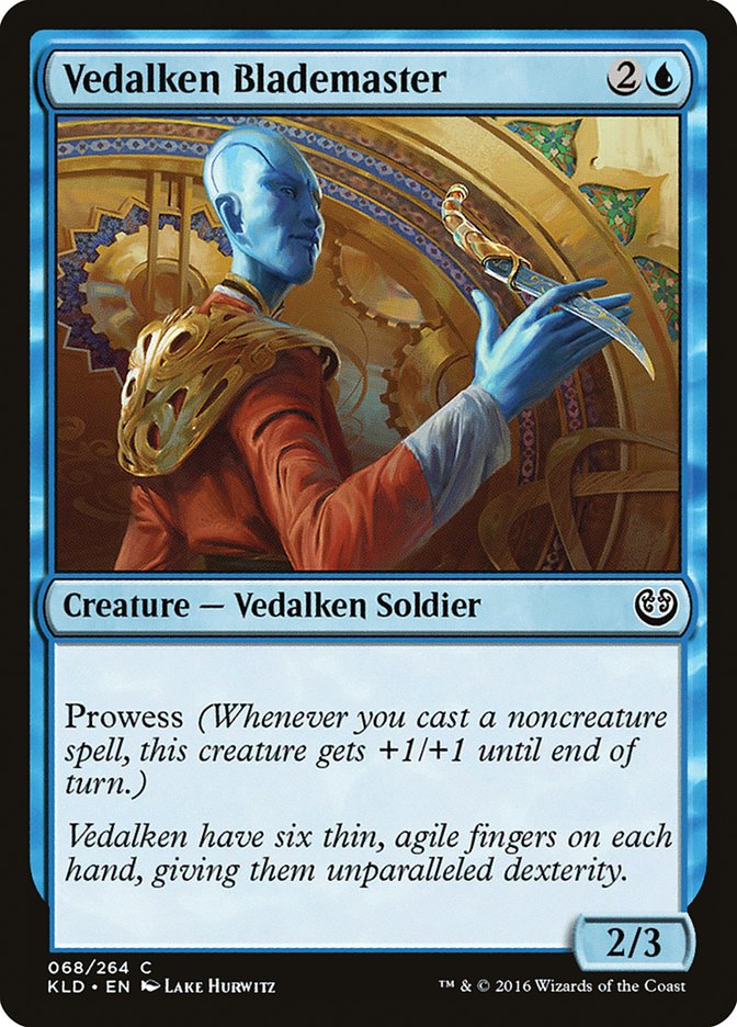 Vedalken Blademaster [Kaladesh] | Dumpster Cat Games