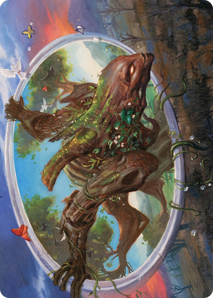 Gaea's Will Art Card [Modern Horizons 2 Art Series] | Dumpster Cat Games