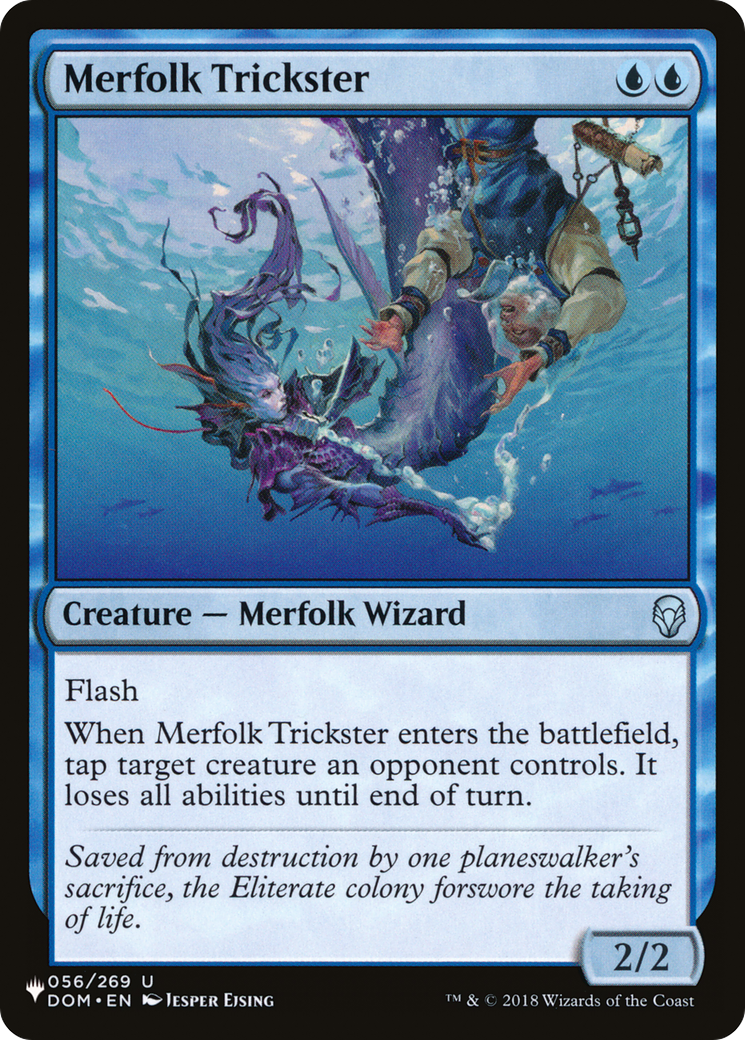 Merfolk Trickster [The List] | Dumpster Cat Games