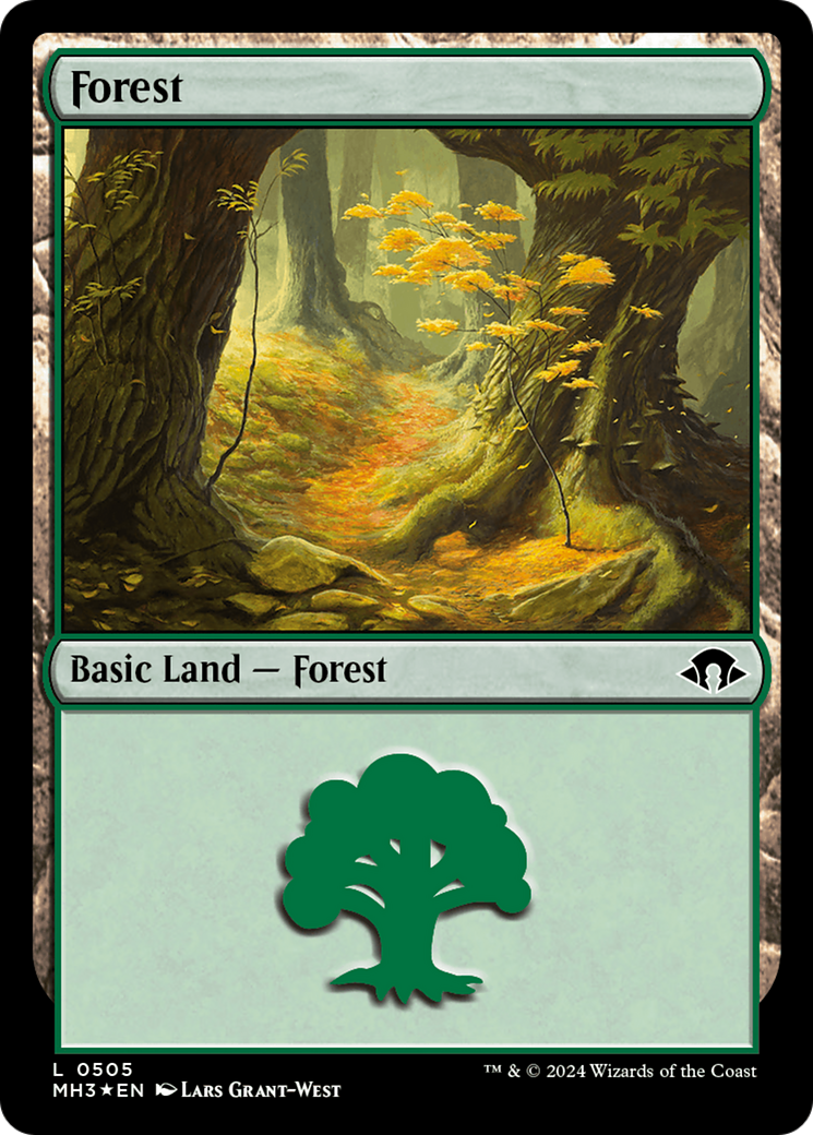 Forest (0505) (Ripple Foil) [Modern Horizons 3] | Dumpster Cat Games