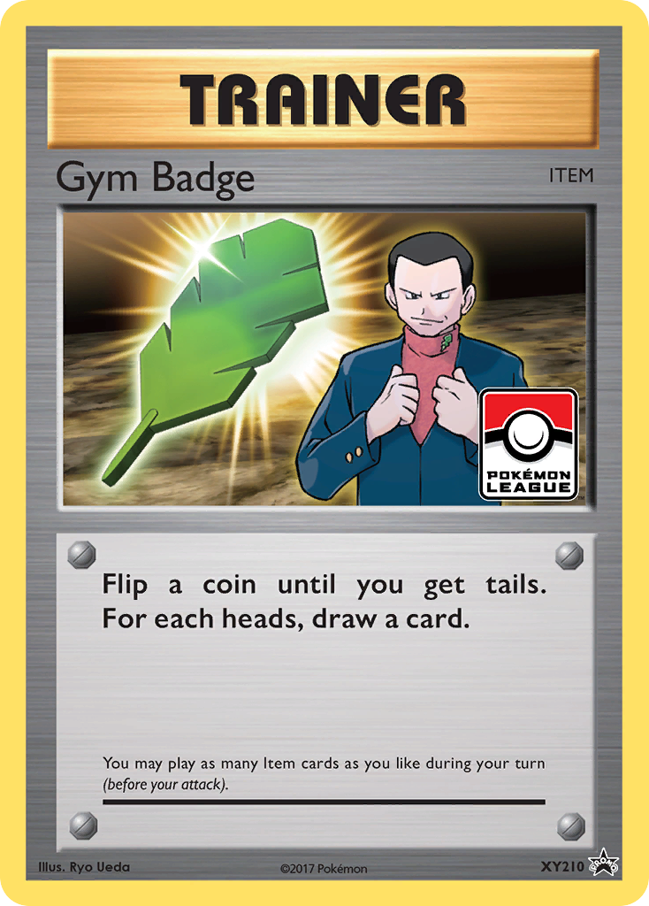 Gym Badge (XY210) (Giovanni) [XY: Black Star Promos] | Dumpster Cat Games