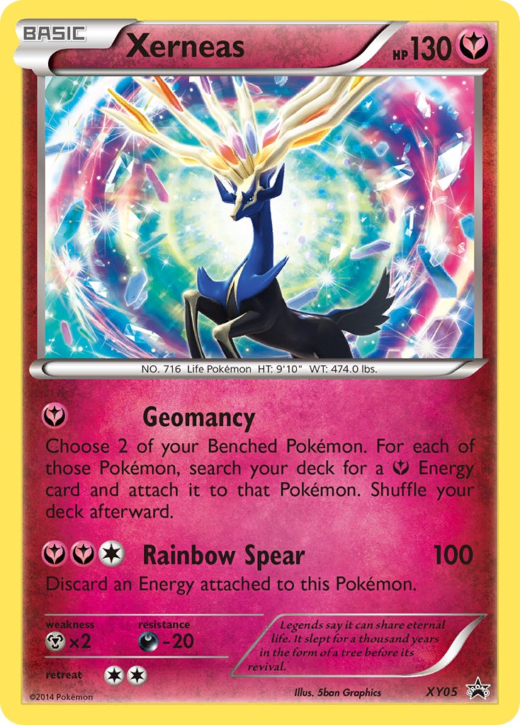 Xerneas (XY05) [XY: Black Star Promos] | Dumpster Cat Games