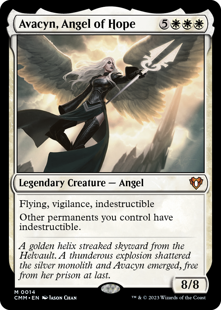 Avacyn, Angel of Hope [Commander Masters] | Dumpster Cat Games