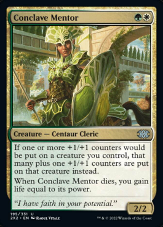 Conclave Mentor [Double Masters 2022] | Dumpster Cat Games