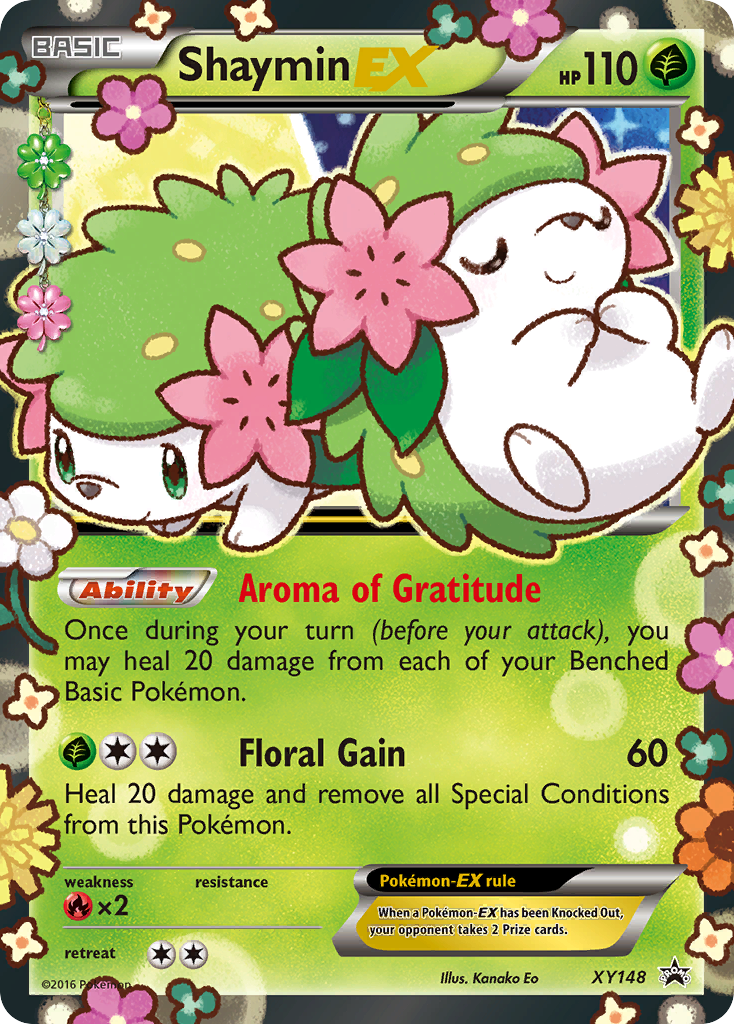 Shaymin EX (XY148) [XY: Black Star Promos] | Dumpster Cat Games