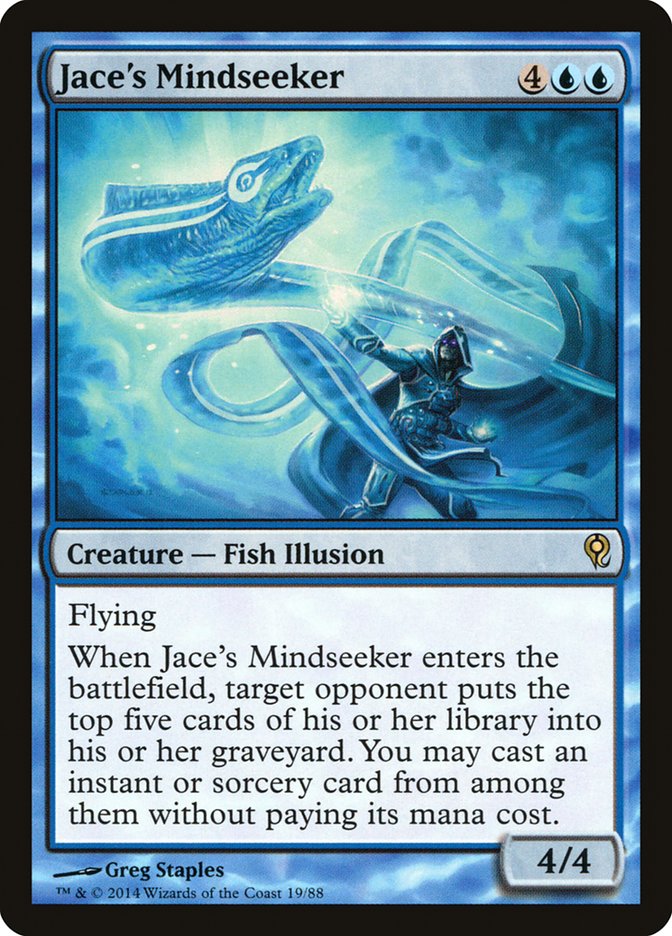 Jace's Mindseeker [Duel Decks: Jace vs. Vraska] | Dumpster Cat Games