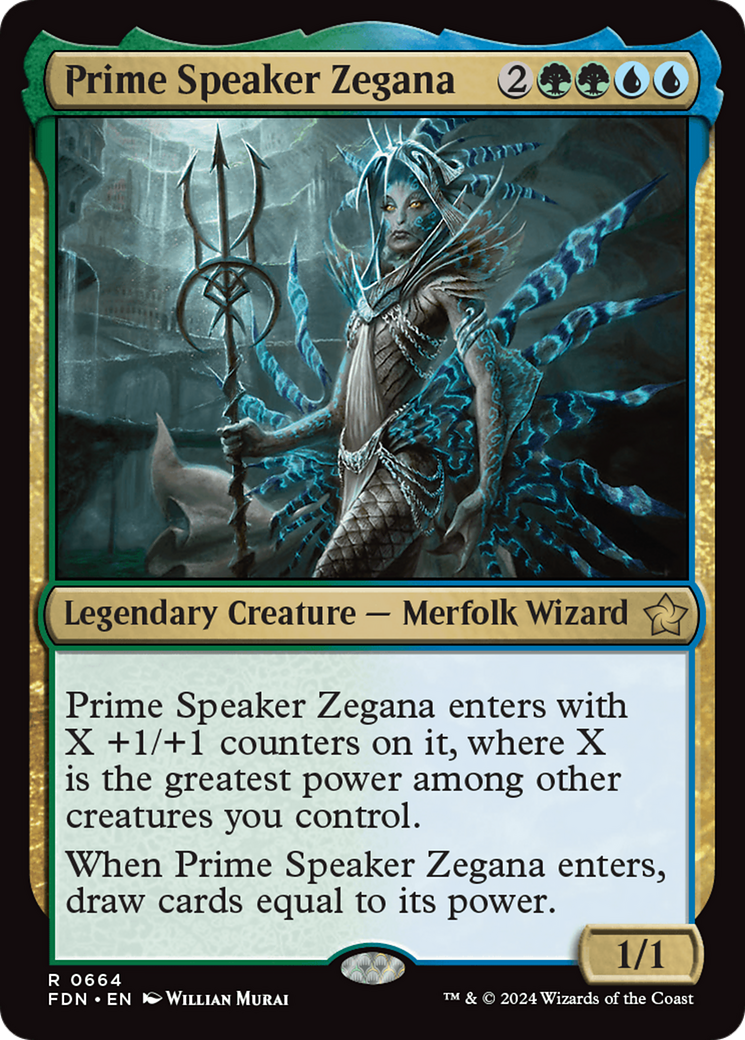 Prime Speaker Zegana [Foundations] | Dumpster Cat Games