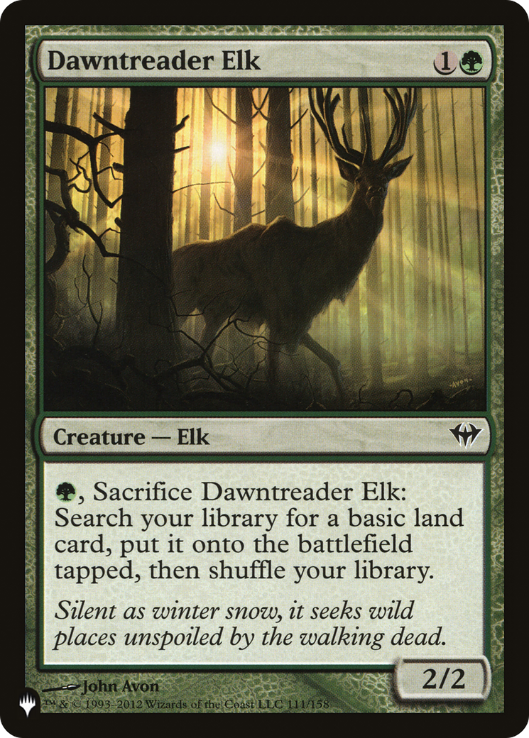 Dawntreader Elk [The List] | Dumpster Cat Games