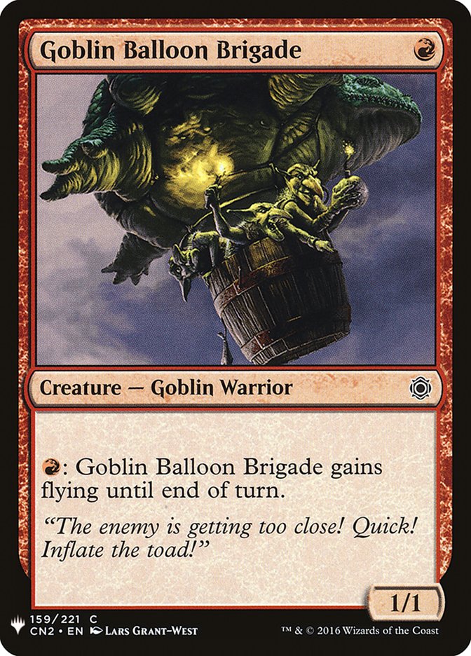 Goblin Balloon Brigade [Mystery Booster] | Dumpster Cat Games