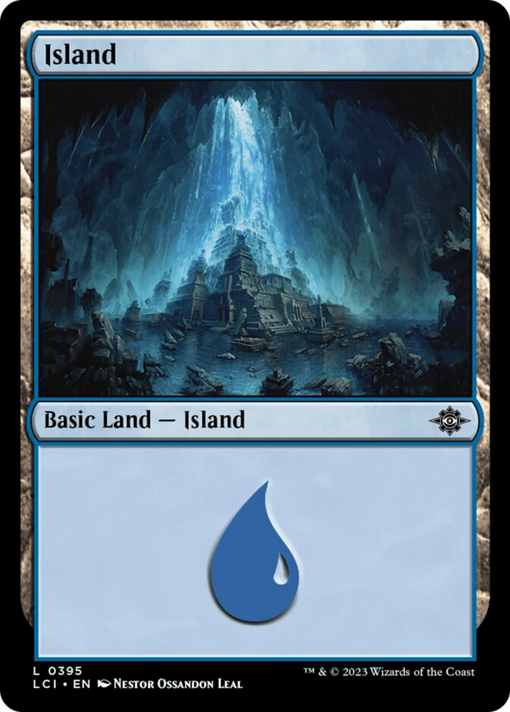 Island (0395) [The Lost Caverns of Ixalan] | Dumpster Cat Games