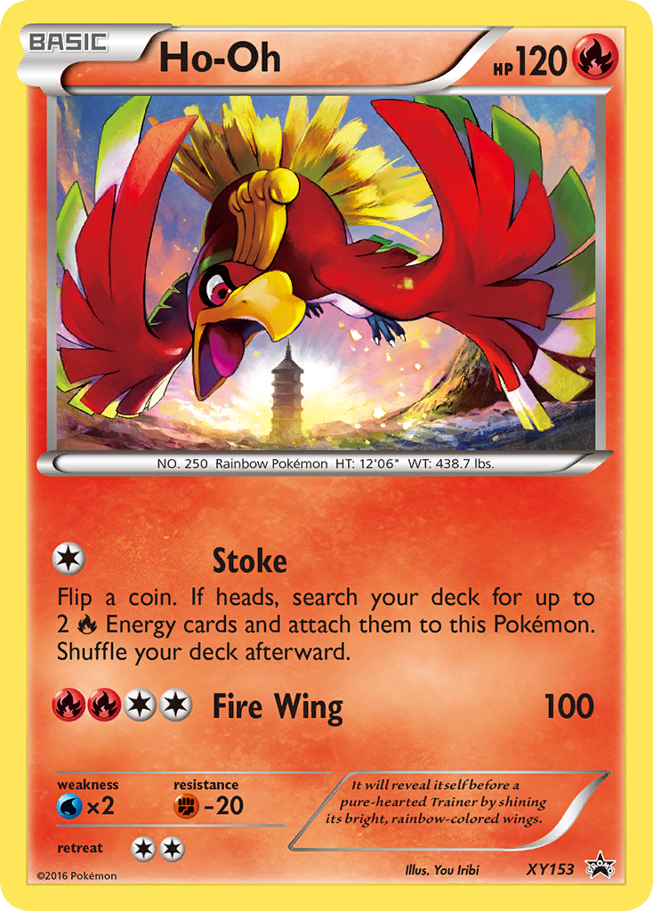 Ho-Oh (XY153) [XY: Black Star Promos] | Dumpster Cat Games