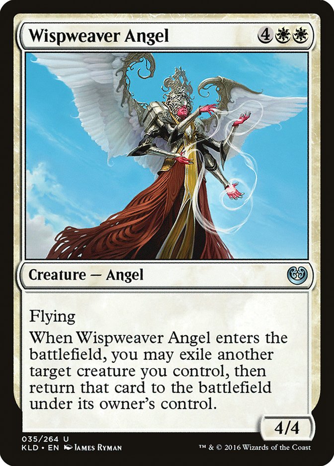 Wispweaver Angel [Kaladesh] | Dumpster Cat Games