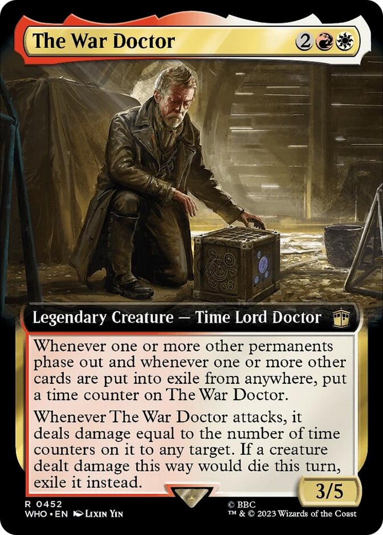 The War Doctor (Extended Art) [Doctor Who] | Dumpster Cat Games