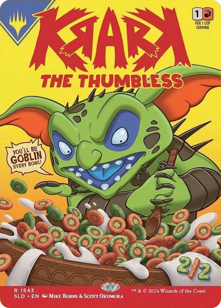 Krark, the Thumbless (Rainbow Foil) [Secret Lair Drop Series] | Dumpster Cat Games