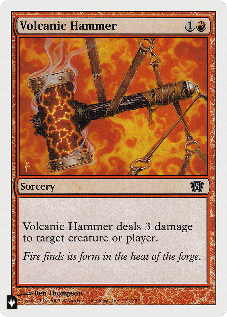 Volcanic Hammer [The List] | Dumpster Cat Games