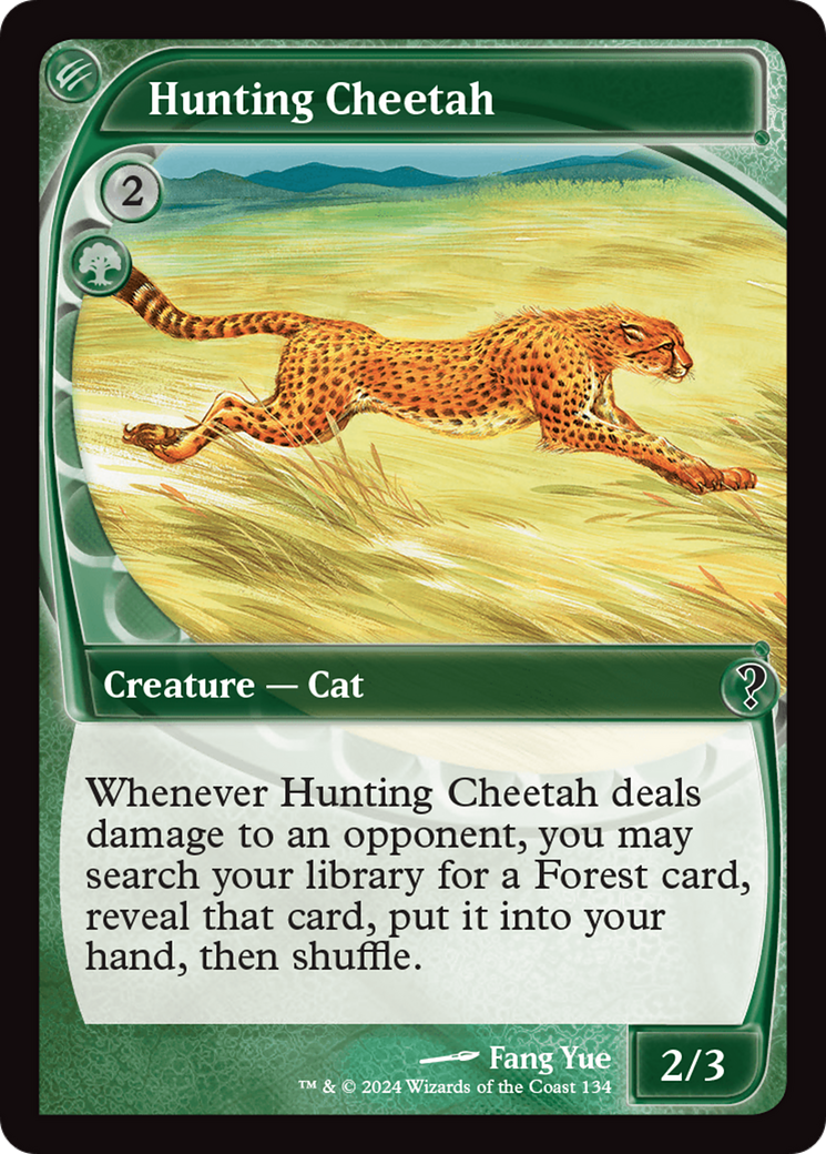 Hunting Cheetah (Future Sight) [Mystery Booster 2] | Dumpster Cat Games