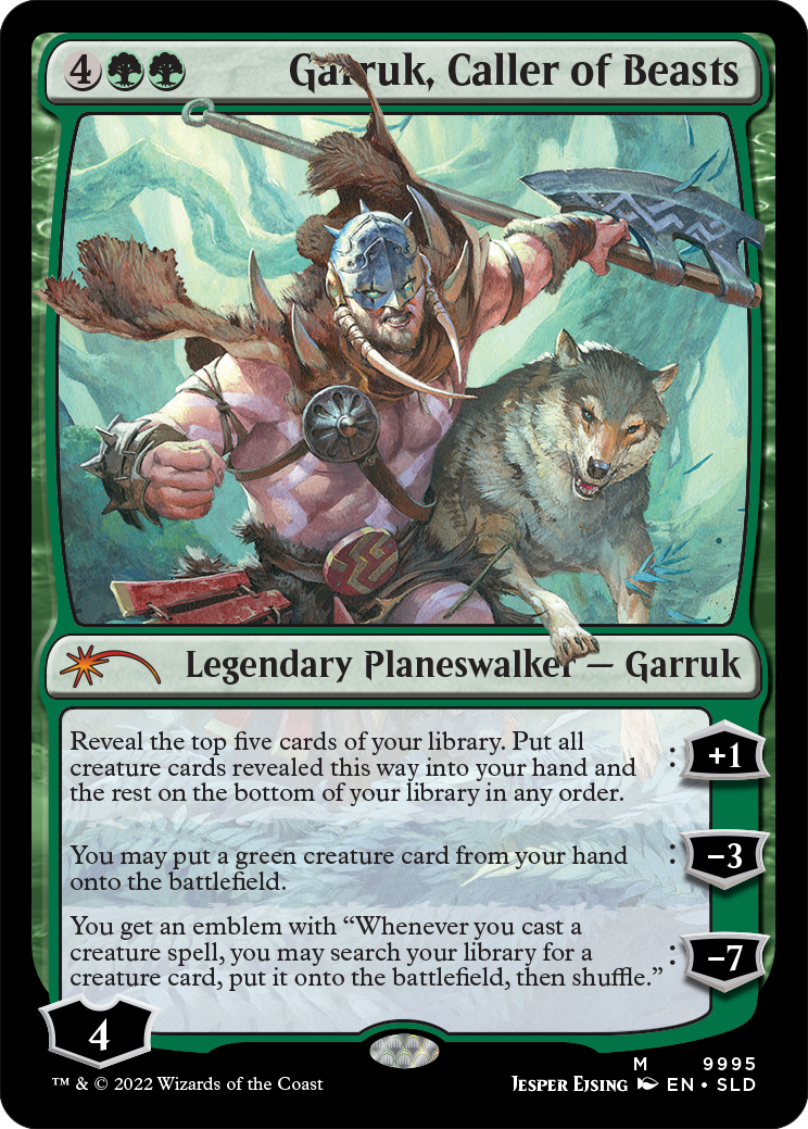 Garruk, Caller of Beasts [Secret Lair Drop Series] | Dumpster Cat Games