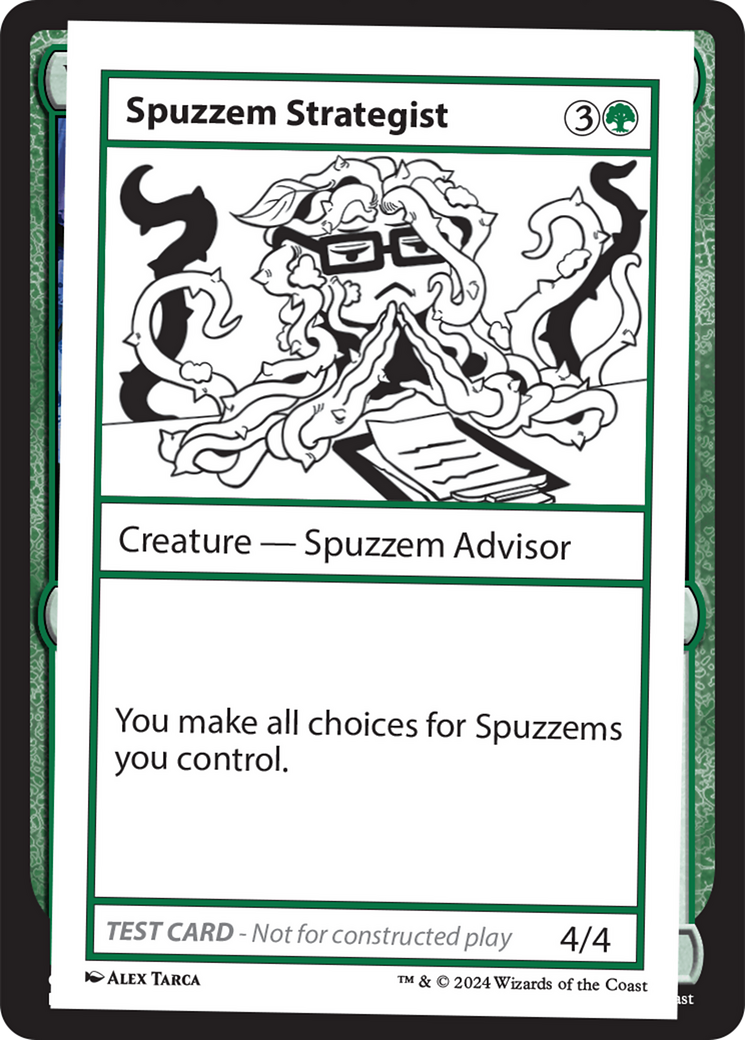 Spuzzem Strategist [Mystery Booster 2 Playtest Cards] | Dumpster Cat Games