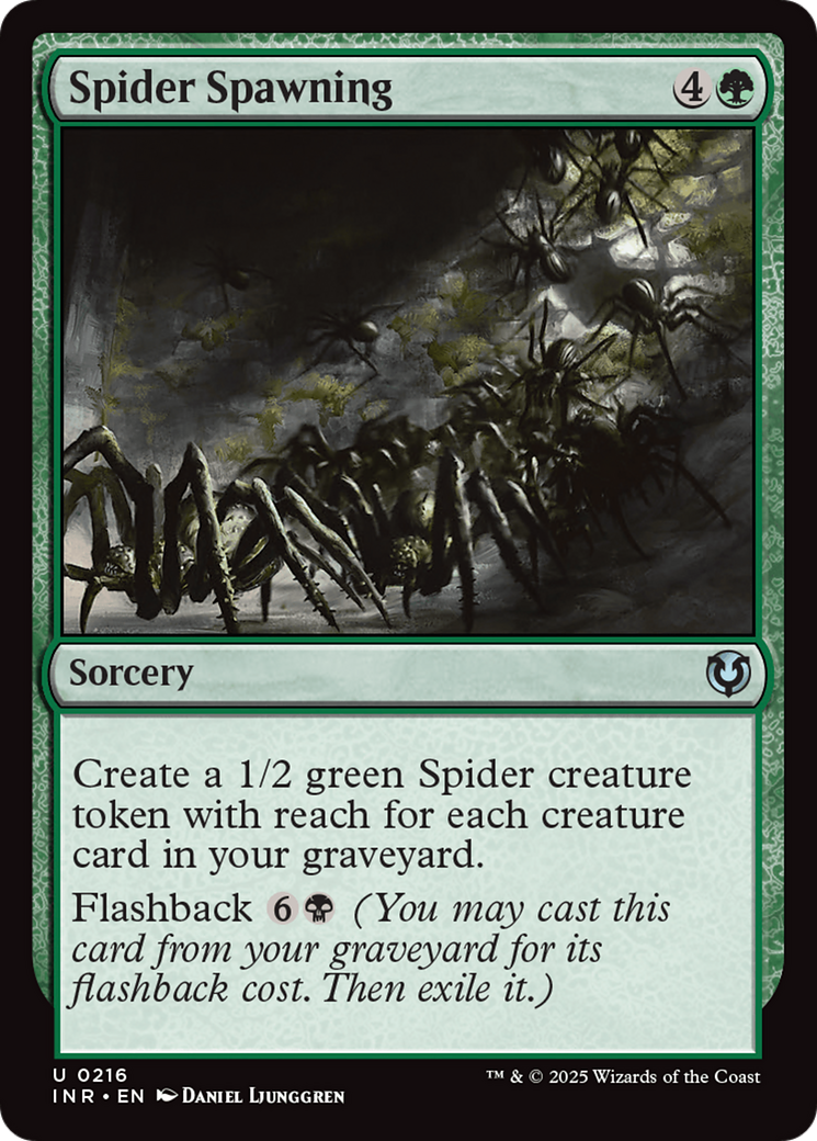 Spider Spawning [Innistrad Remastered] | Dumpster Cat Games