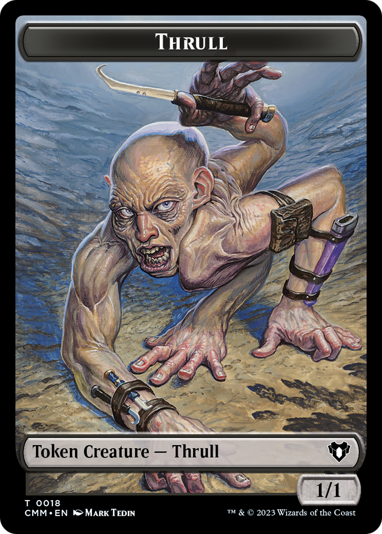 Thrull Token [Commander Masters Tokens] | Dumpster Cat Games