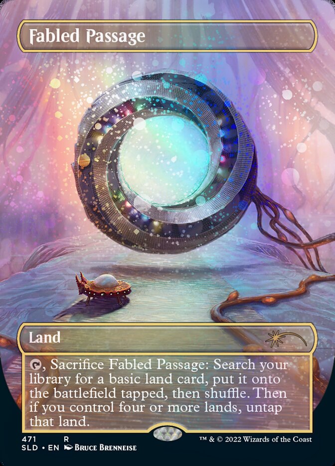 Fabled Passage (Galaxy Foil) [Secret Lair Drop Series] | Dumpster Cat Games