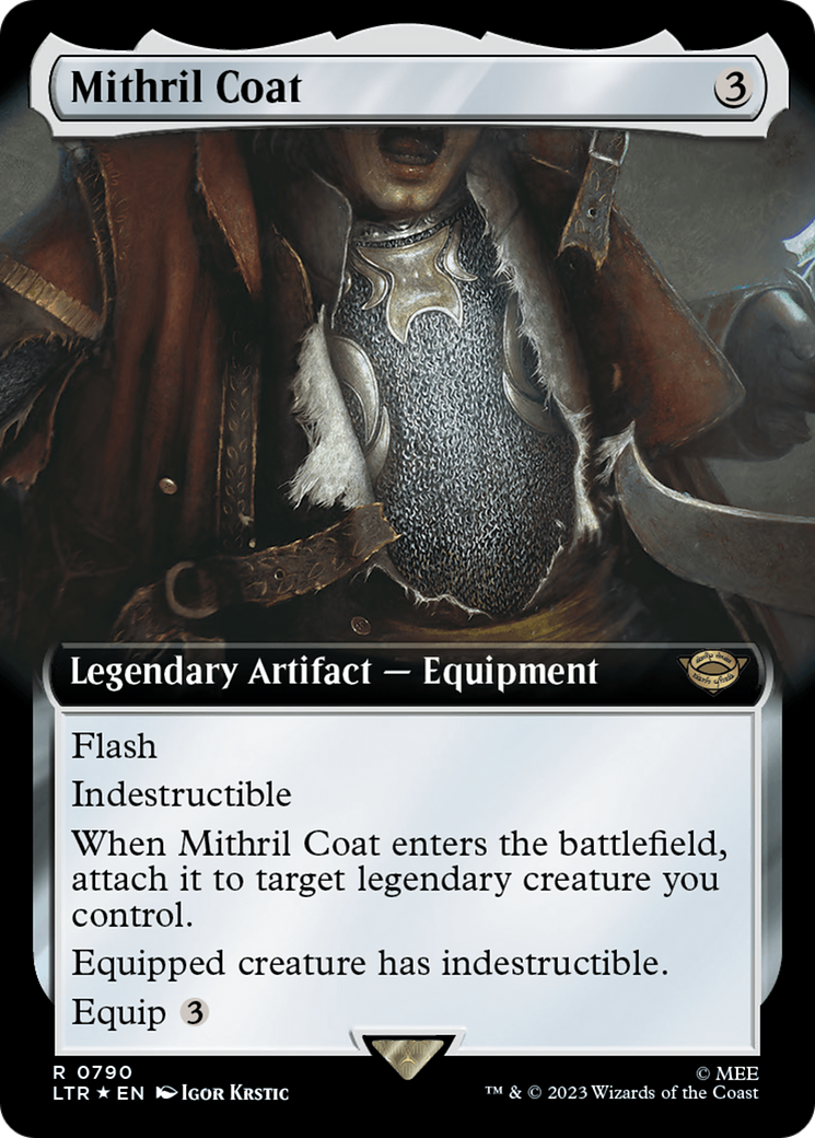 Mithril Coat (Extended Art) (Surge Foil) [The Lord of the Rings: Tales of Middle-Earth] | Dumpster Cat Games