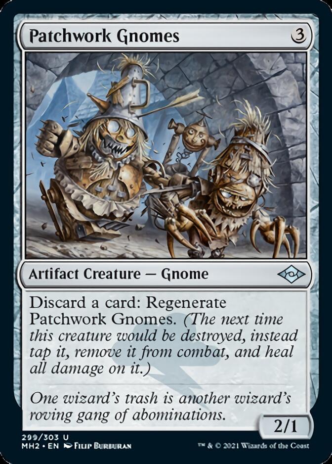 Patchwork Gnomes (Foil Etched) [Modern Horizons 2] | Dumpster Cat Games