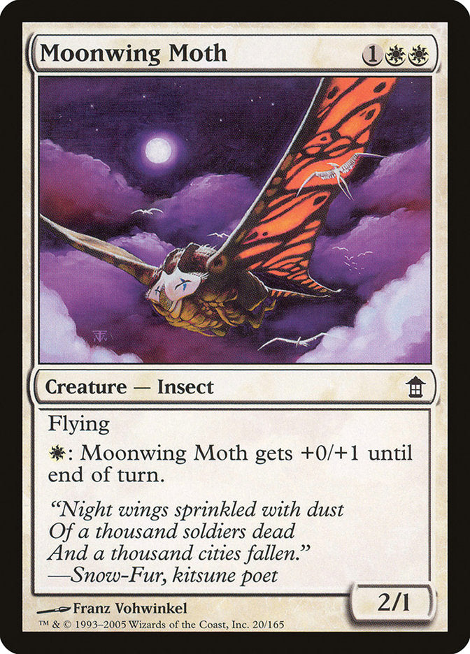 Moonwing Moth [Saviors of Kamigawa] | Dumpster Cat Games