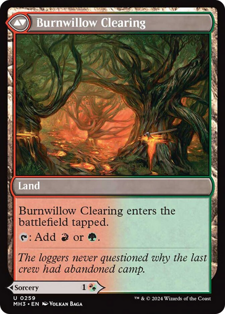 Stump Stomp // Burnwillow Clearing [Modern Horizons 3] | Dumpster Cat Games