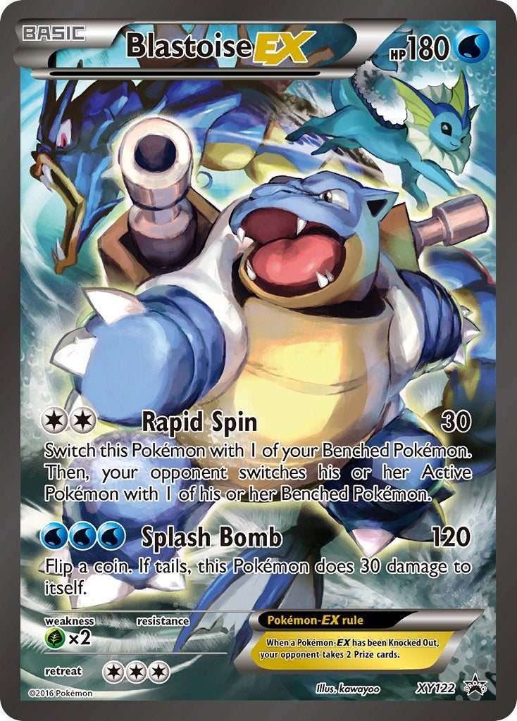 Blastoise EX (XY122) (Jumbo Card) [XY: Black Star Promos] | Dumpster Cat Games