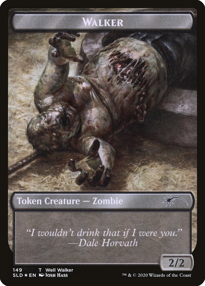 Walker Token (149 // 150) Double-Sided Token [Secret Lair Drop Series] | Dumpster Cat Games