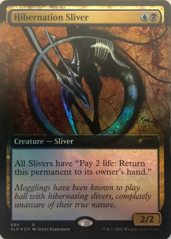 Hibernation Sliver (Extended Art) [Secret Lair Drop Promos] | Dumpster Cat Games