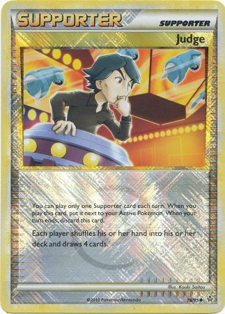 Judge (78/95) (League Promo) [HeartGold & SoulSilver: Unleashed] | Dumpster Cat Games