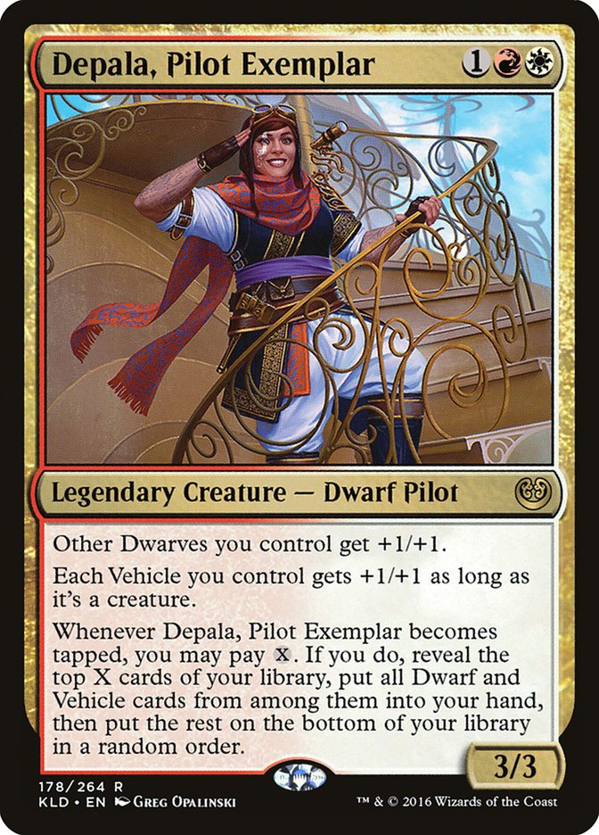 Depala, Pilot Exemplar [Kaladesh] | Dumpster Cat Games