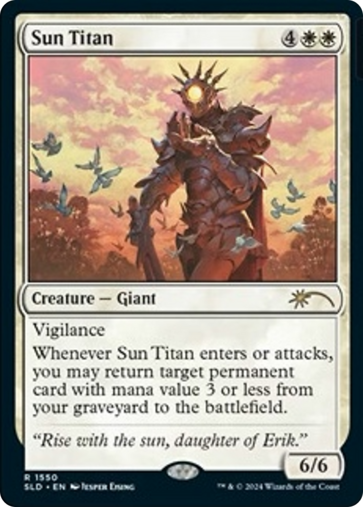 Sun Titan (Rainbow Foil) [Secret Lair Drop Series] | Dumpster Cat Games