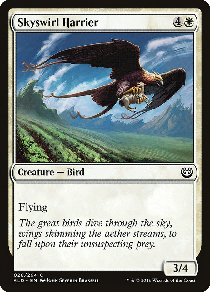 Skyswirl Harrier [Kaladesh] | Dumpster Cat Games