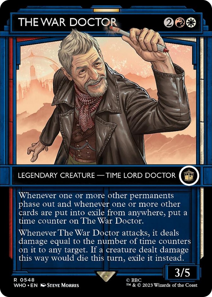 The War Doctor (Showcase) [Doctor Who] | Dumpster Cat Games